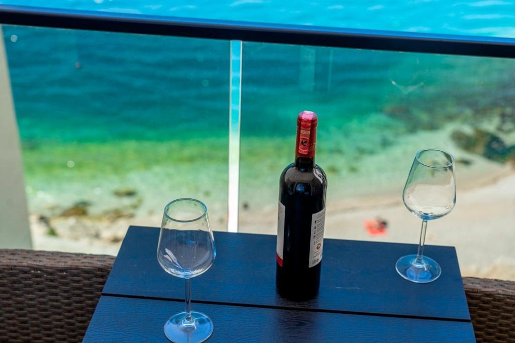 Deluxe Apartment-Swimming Pool Sarandë Exterior foto